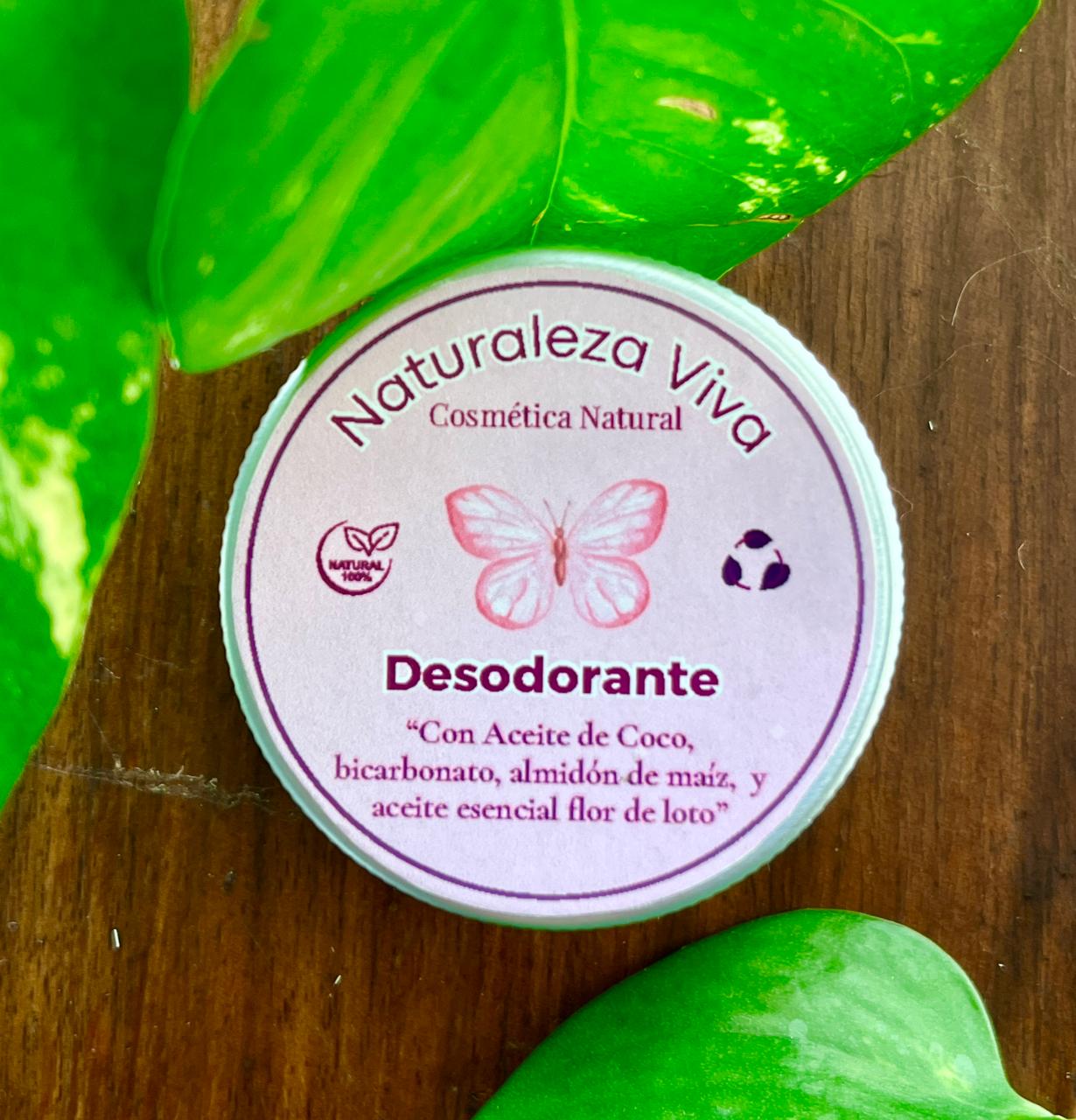Desodorante Natural Flor de Loto