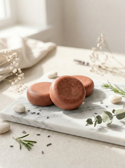 Jabón Regenerador Suave · Rosa Mosqueta & Arcilla Roja