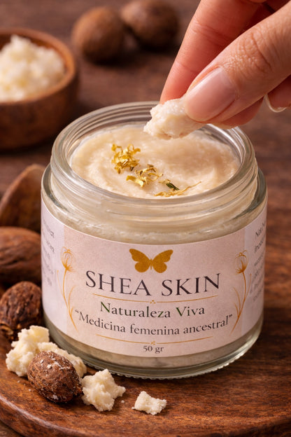 Shea Skin – Manteca de Karité Africano Puro para Rostro y Cuerpo